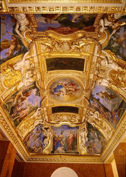 The ceiling of the Salle des Saisons, 1655-58 by Giovanni Francesco Romanelli