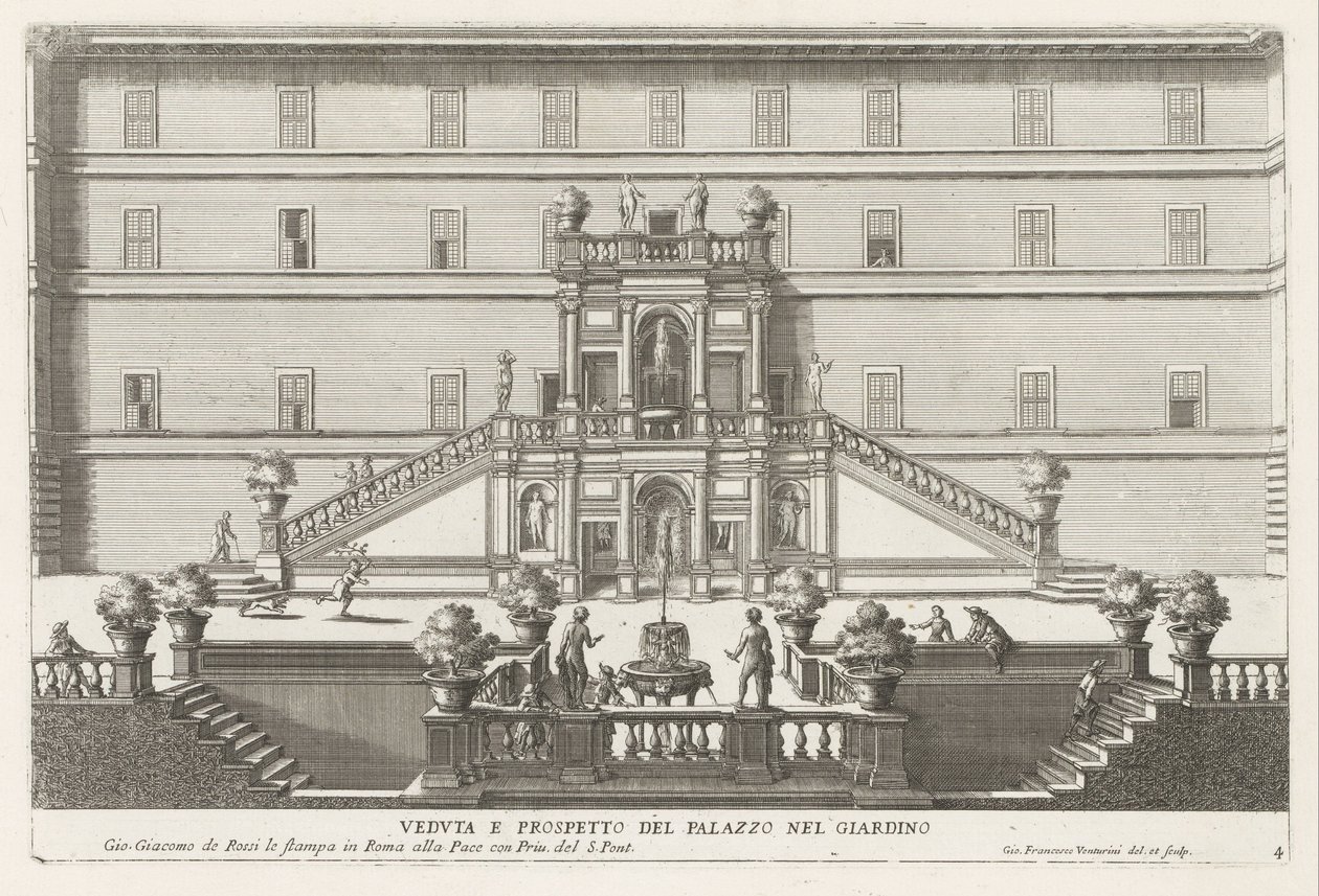 Garden Side of the Villa d