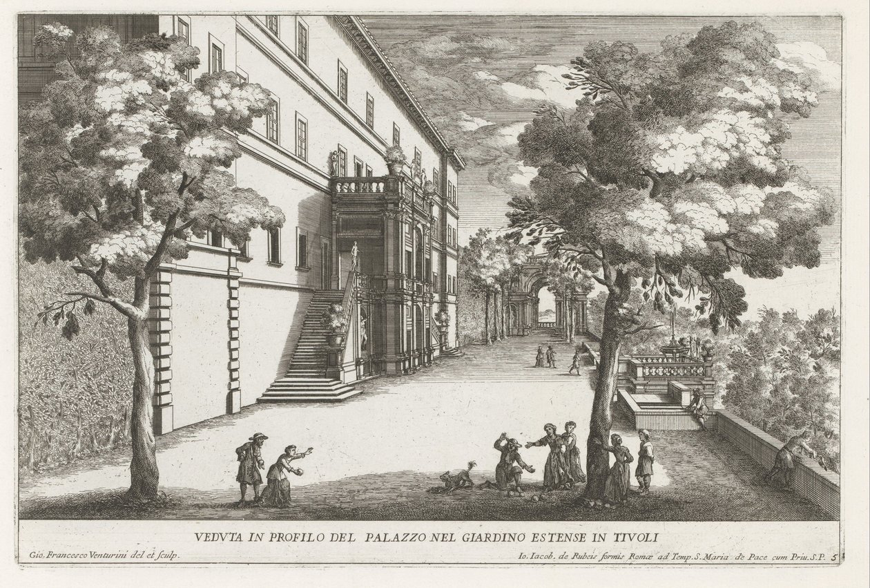 Garden Side of the Villa d