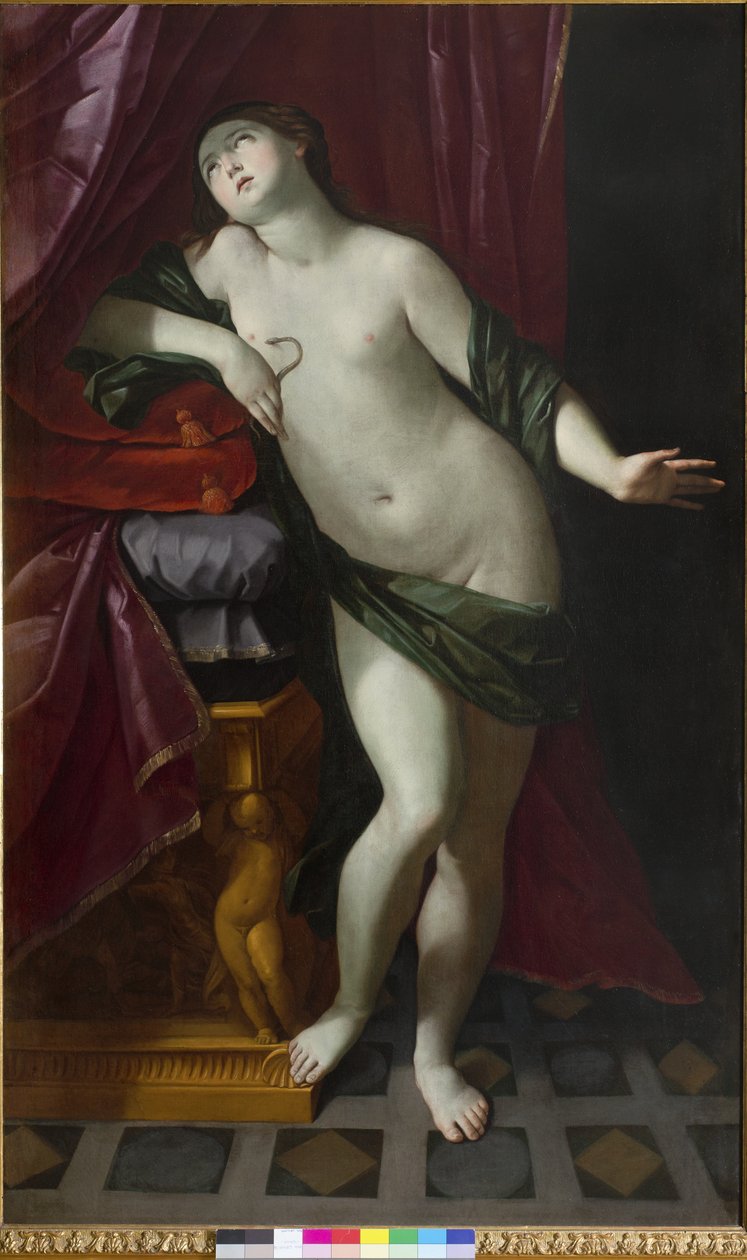 Death of Cleopatra by Giovanni Giacomo Sementi