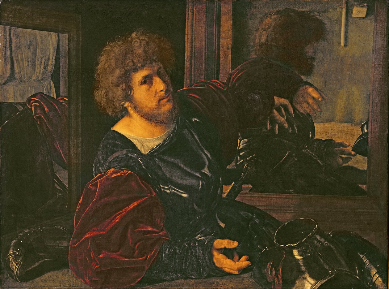 Portrait of Bernardo di Salla by Giovanni Girolamo Savoldo
