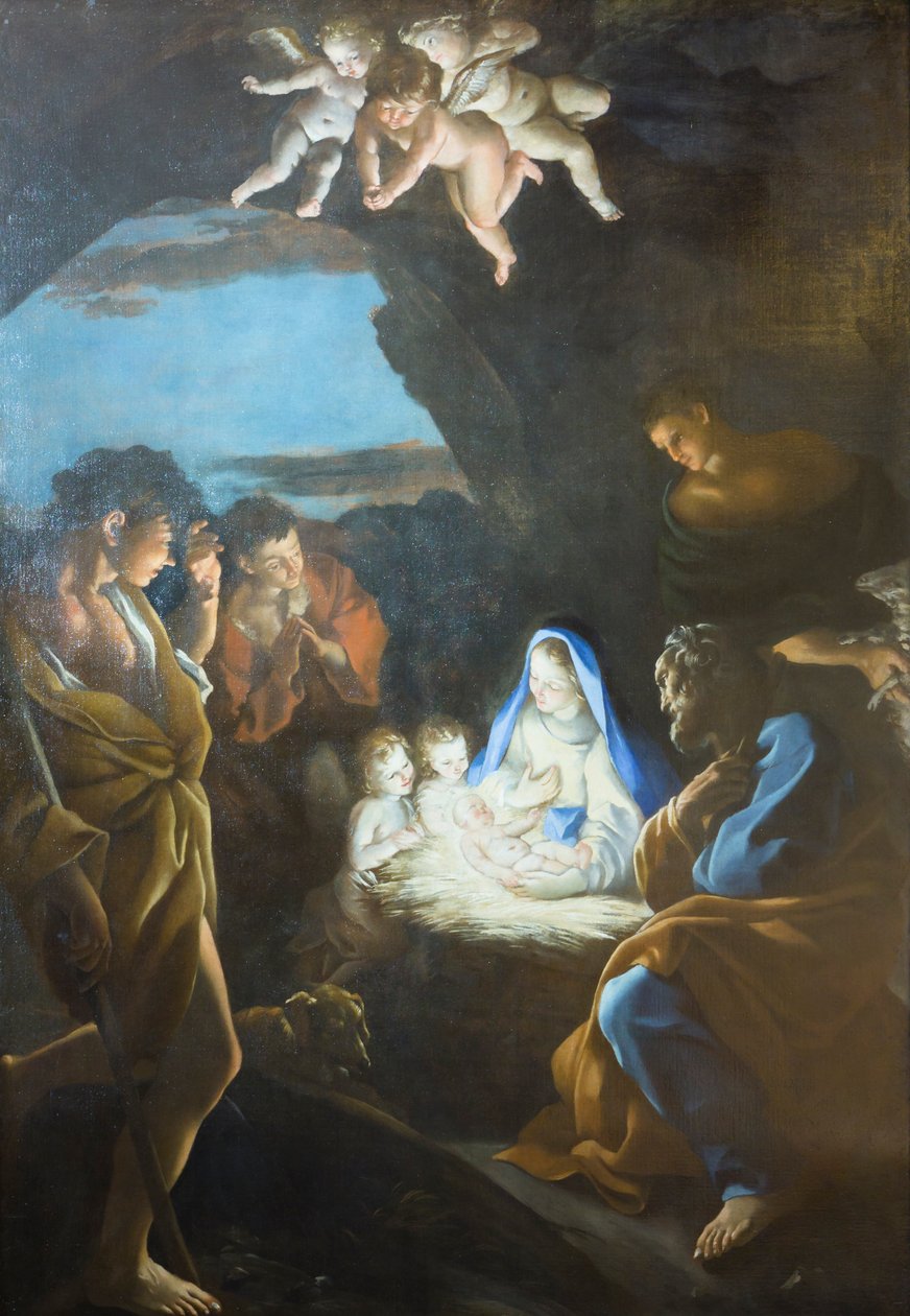 Nativity by Giovanni Lanfranco
