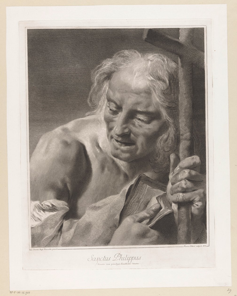 Apostle Philip (series title: Apostles) by Giovanni Marco Pitteri