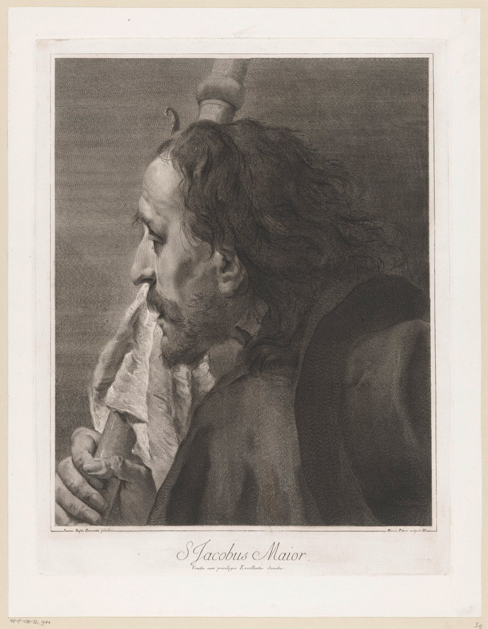 Apostle James the Greater by Giovanni Marco Pitteri
