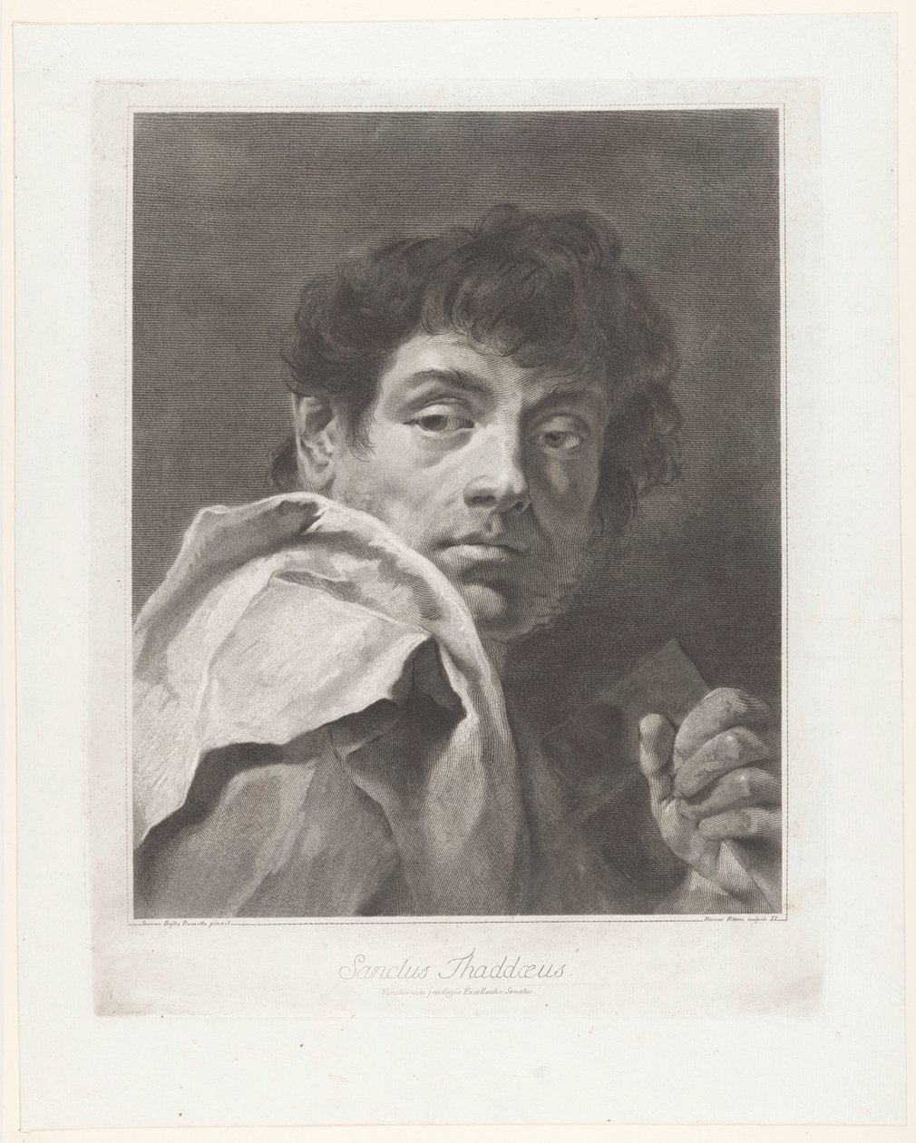 Apostle Judas Thaddeus by Giovanni Marco Pitteri