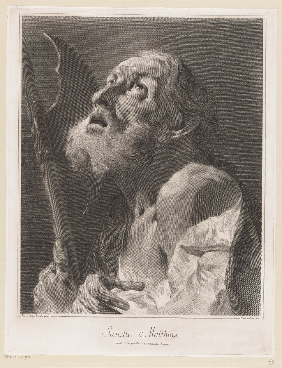 Apostle Matthias (Apostles series) by Giovanni Marco Pitteri