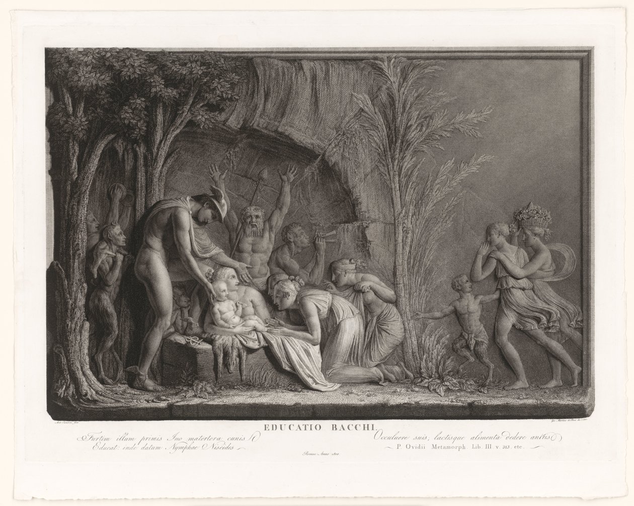 The Education of Bacchus by Giovanni Martino dei Boni