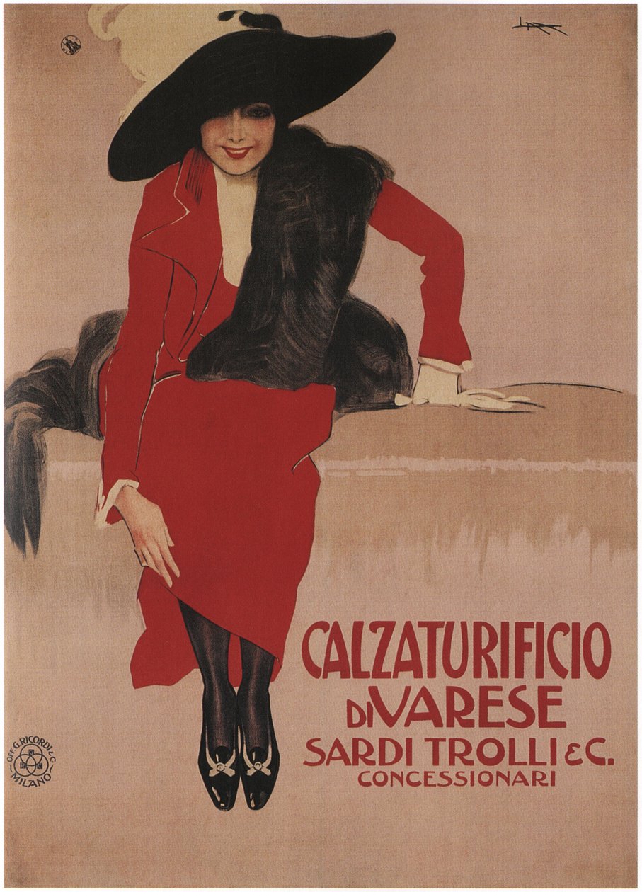 Sardi Trolli Shoes, 1897 by Giovanni Mataloni