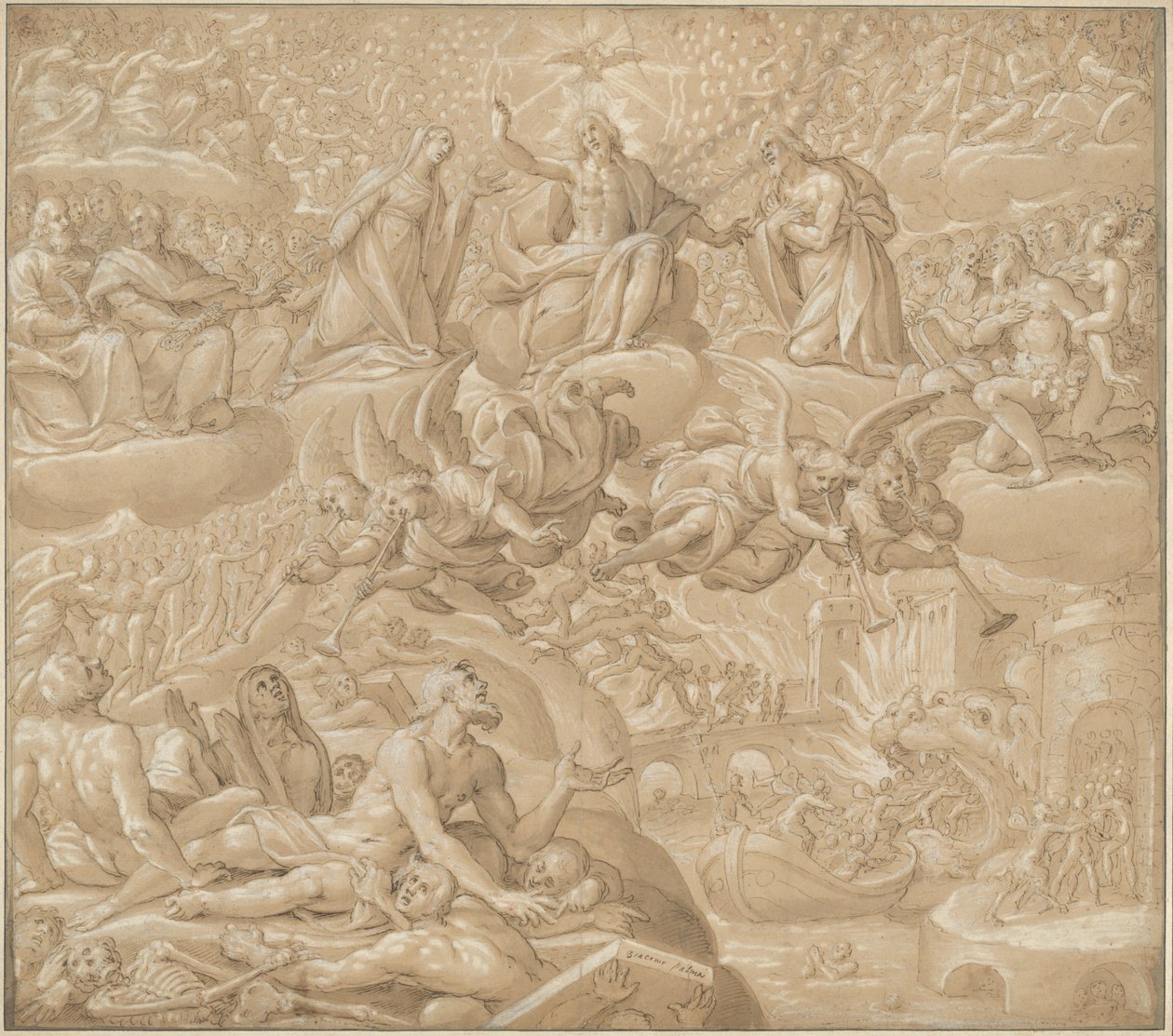 The Last Judgment by Giovanni Mauro della Rovere