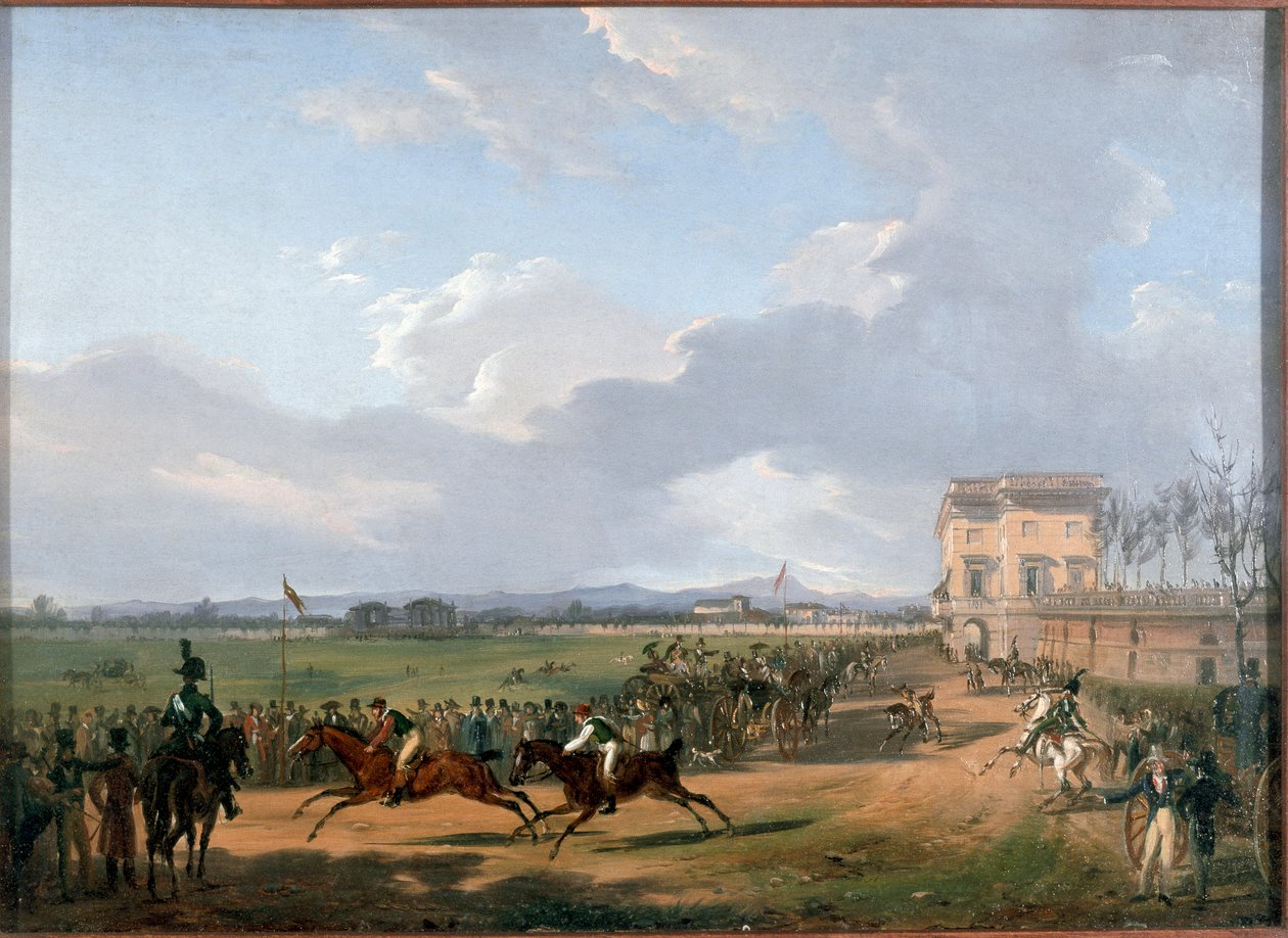 Horse Races in Piazza d