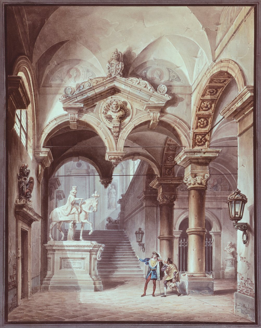 The Guest of Stone, Practical Joker of Seville by Giovanni Migliara
