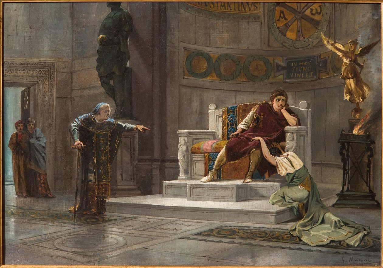 Constantine and the Slave by Giovanni Muzzioli