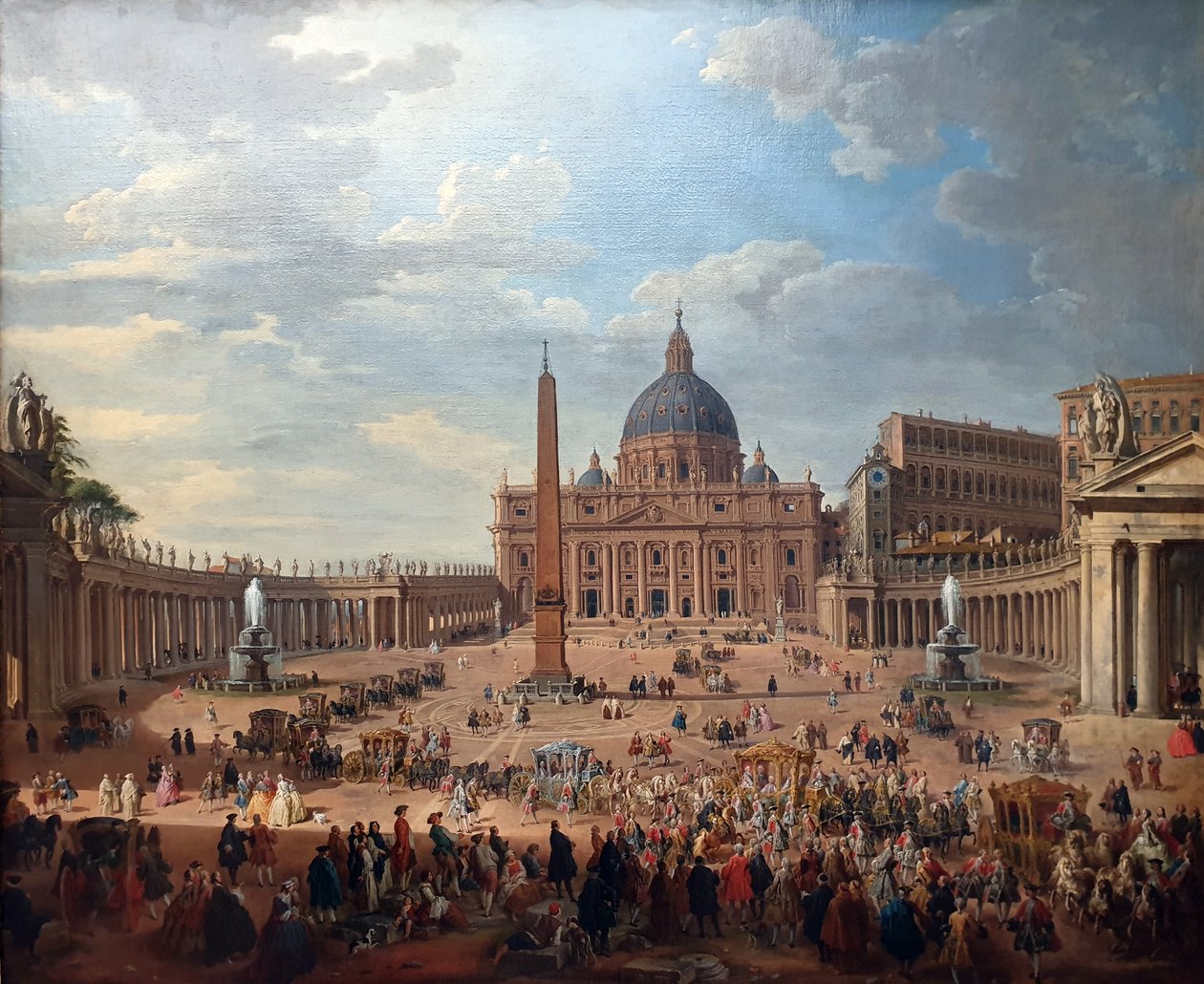 Ride of Duc de Choiseul (1719-1785) on St. Peter