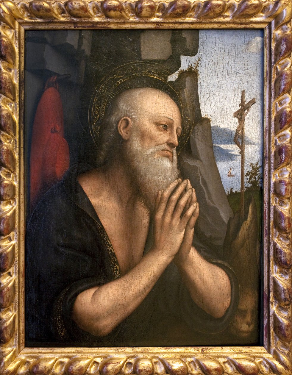 Saint Jerome Penitent by Giovanni Pietro Rizzoli Giampietrino