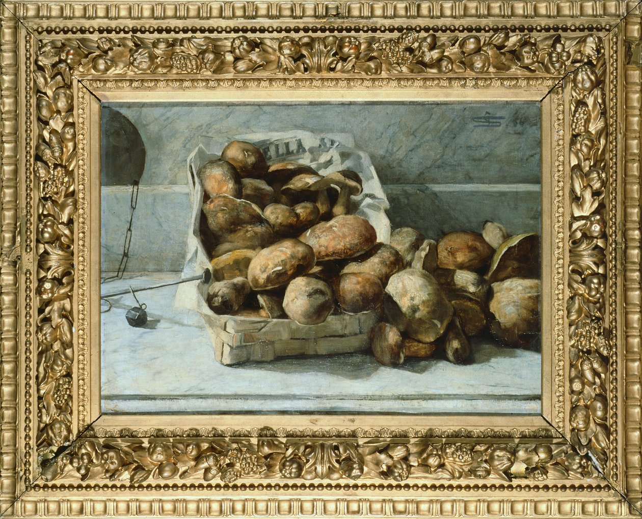 Mushrooms by Giovanni Segantini