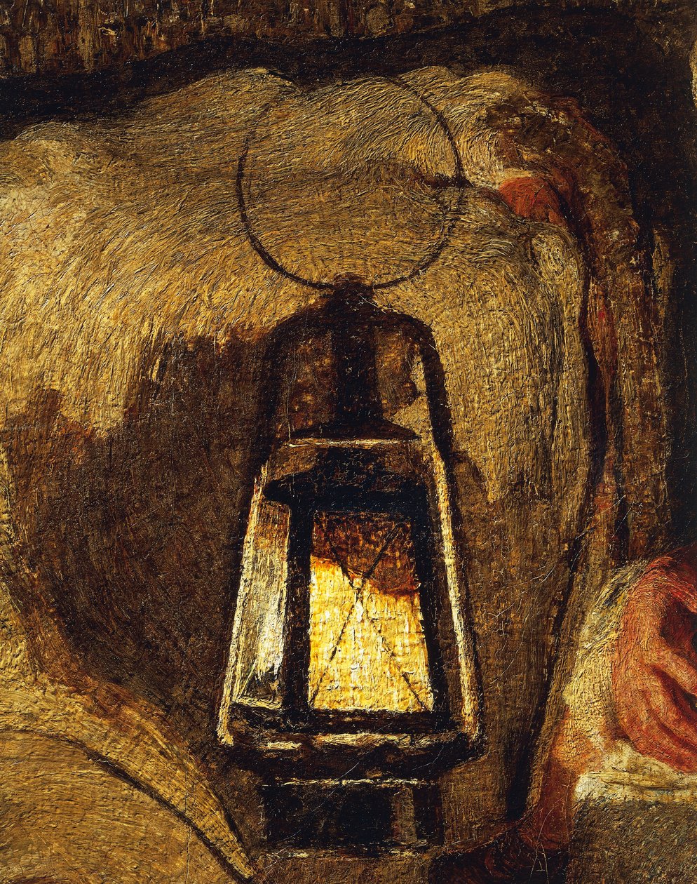 The Two Mothers (detail) by Giovanni Segantini