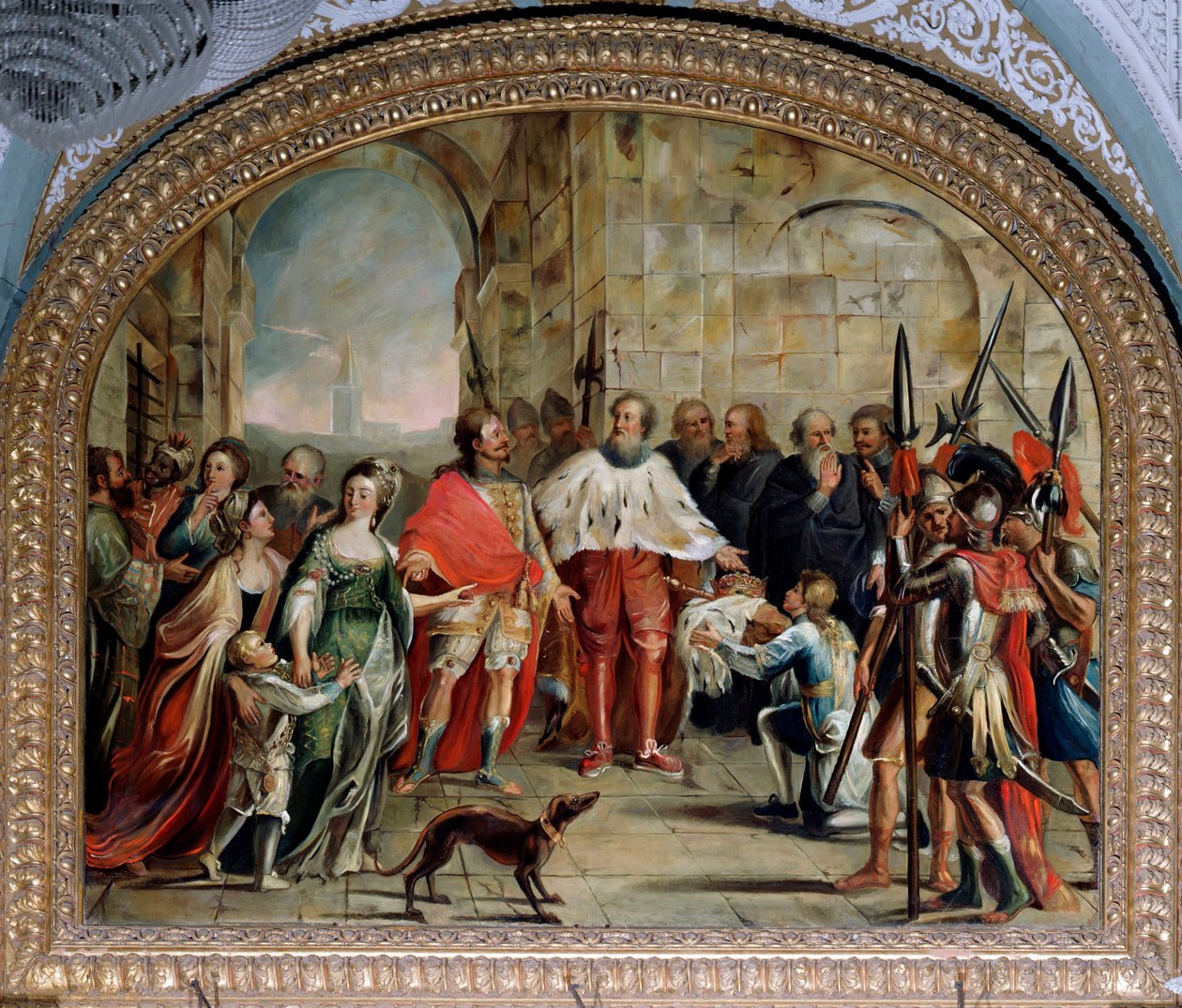 James I of Cyprus is released by the doge of Genoa Leonardo Montaldo, in 1383 by Giovanni and Tagliafichi Emanuele David