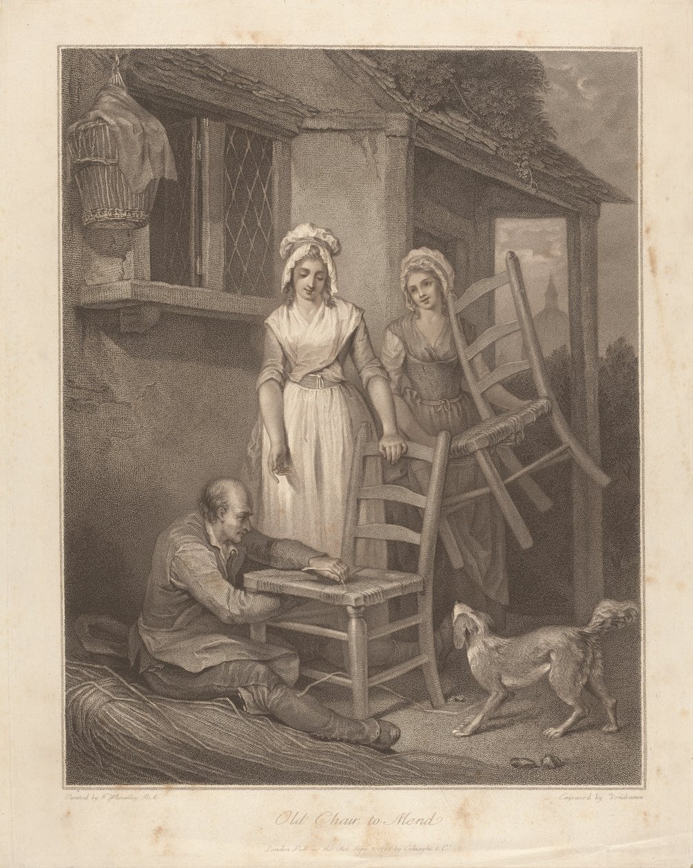 Old Chair to Mend by Giovanni Vendramini