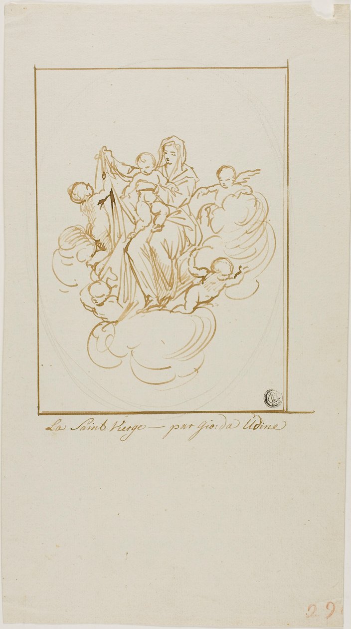Holy Virgin by Giovanni da Udine