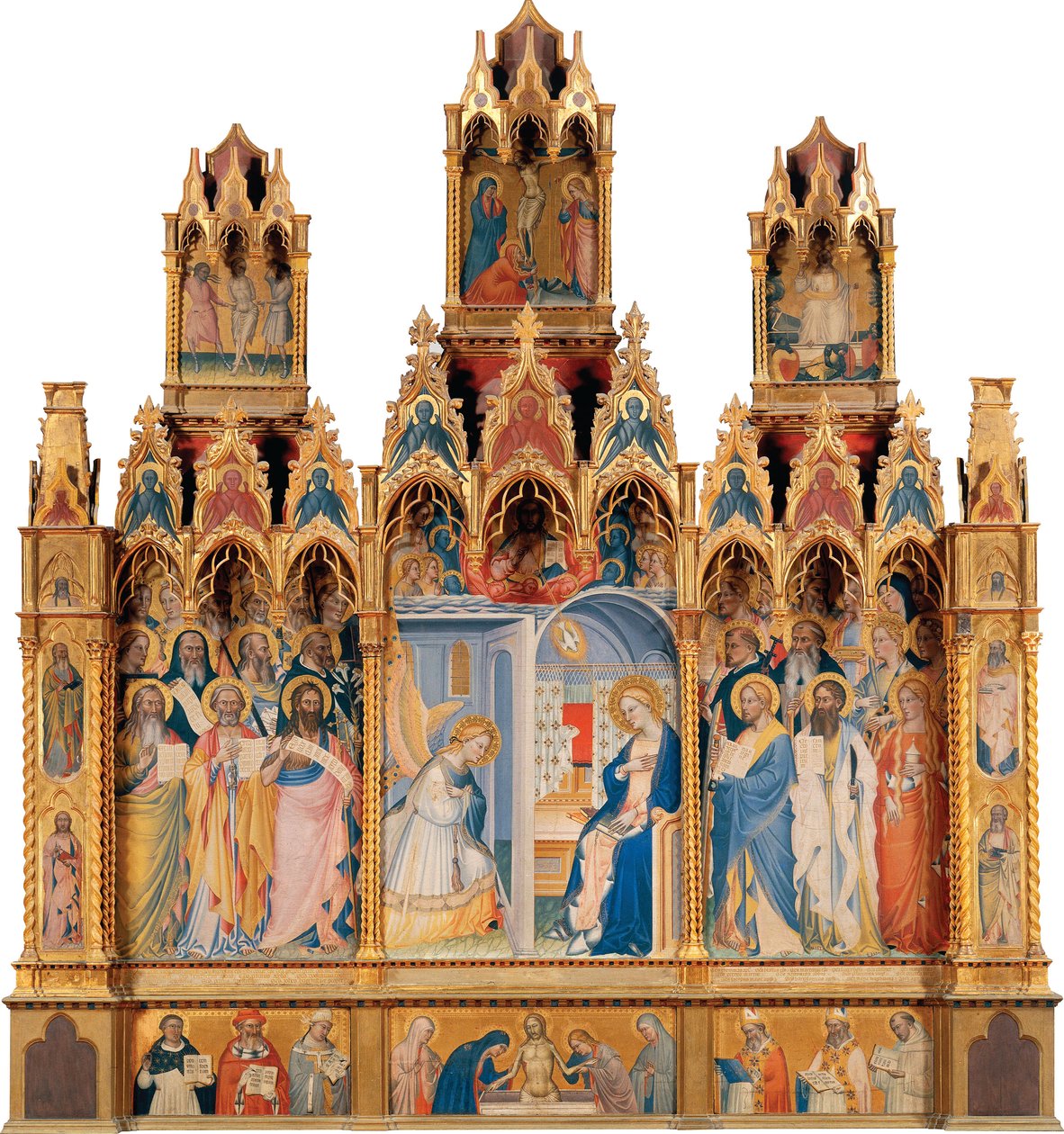 Annunciation Polyptych of the Annunciation by Giovanni del Biondo