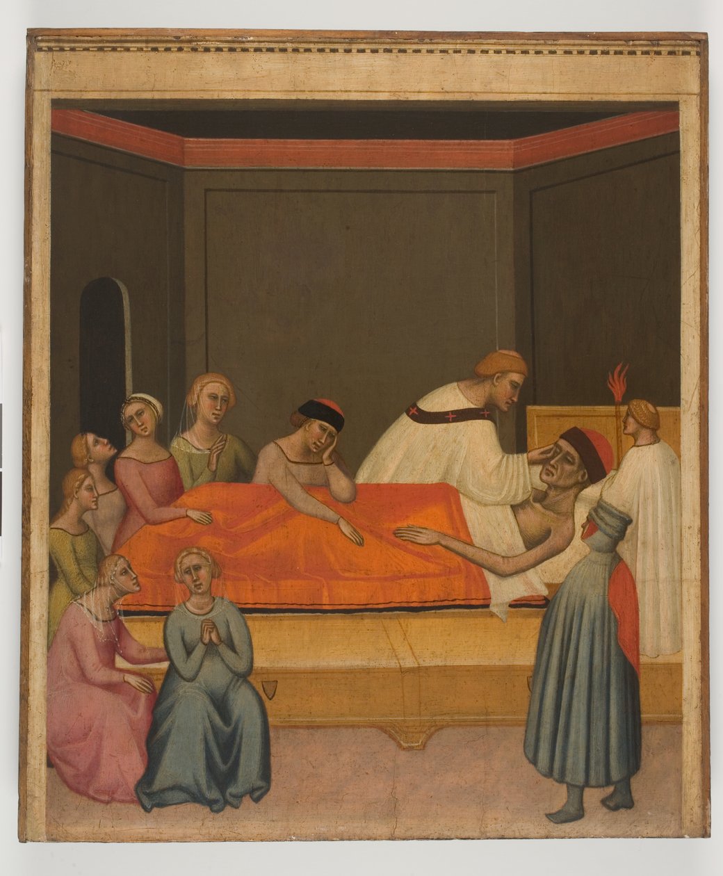 Extreme Unction, c.1360 by Giovanni del Biondo dal Casentino