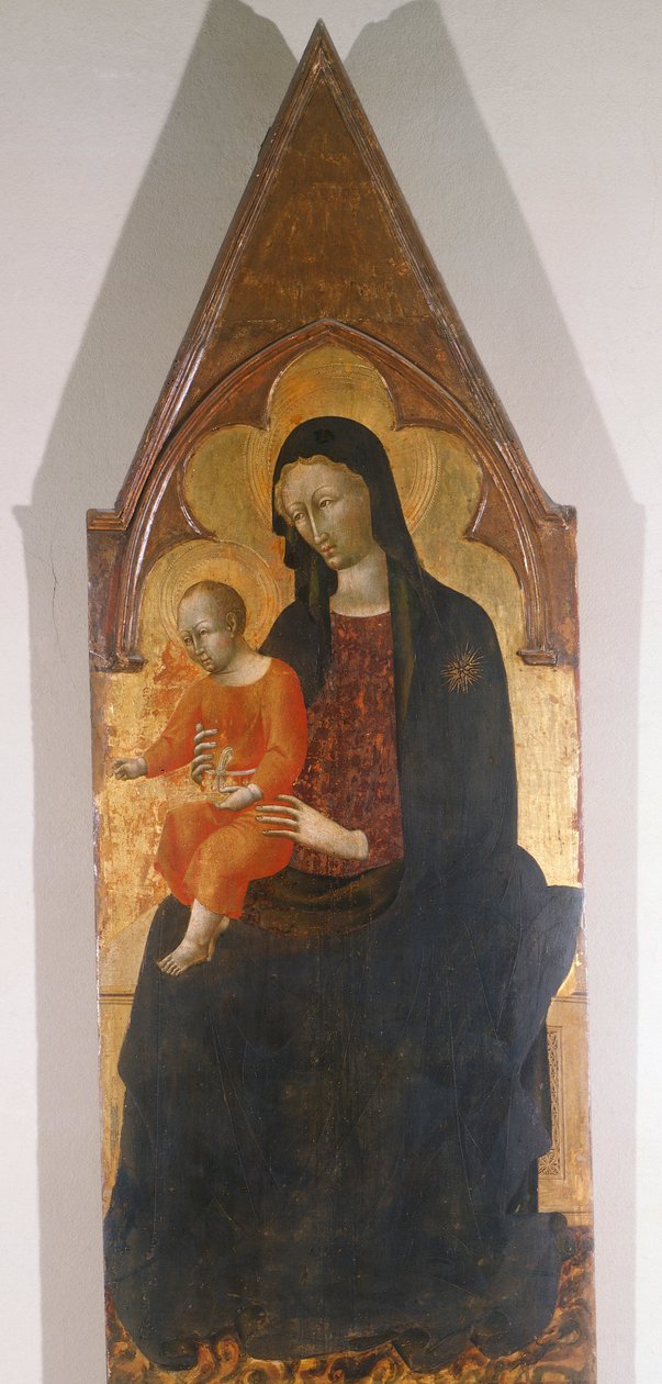 Madonna with Child (detail) by Giovanni di Paolo