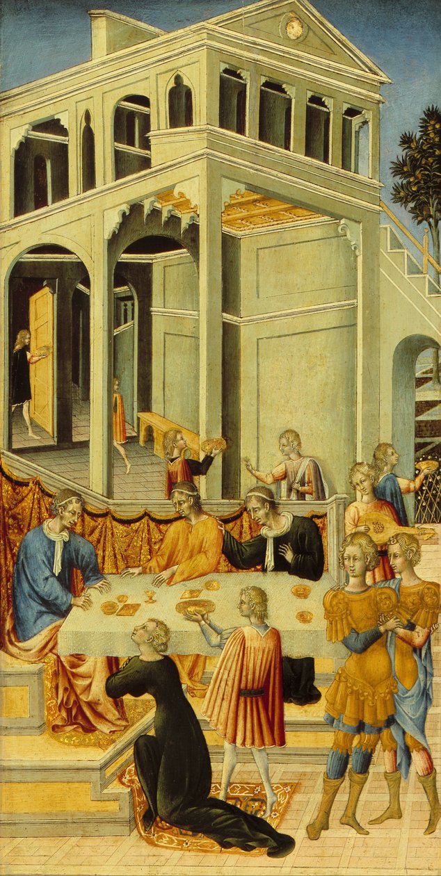 Salome Asking Herod for the Head of Saint John the Baptist by Giovanni di Paolo