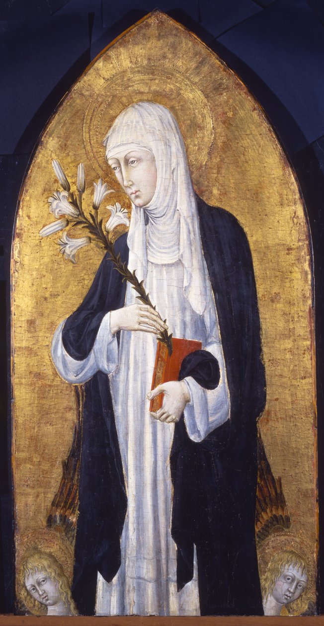 Saint Catherine of Siena (1347-80) by Giovanni di Paolo di Grazia