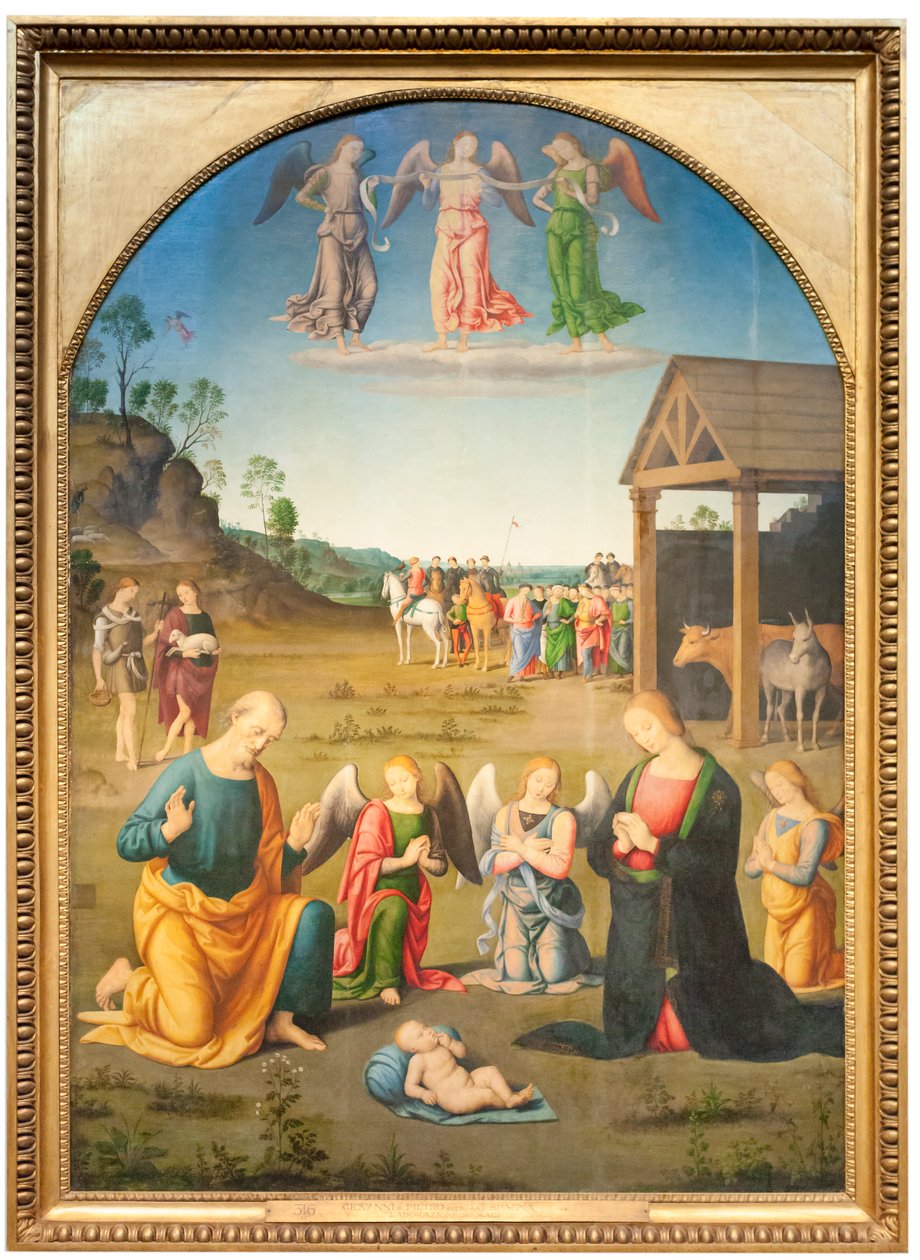 The Adoration of the Magi by Giovanni di Pietro (c.1450 1529)