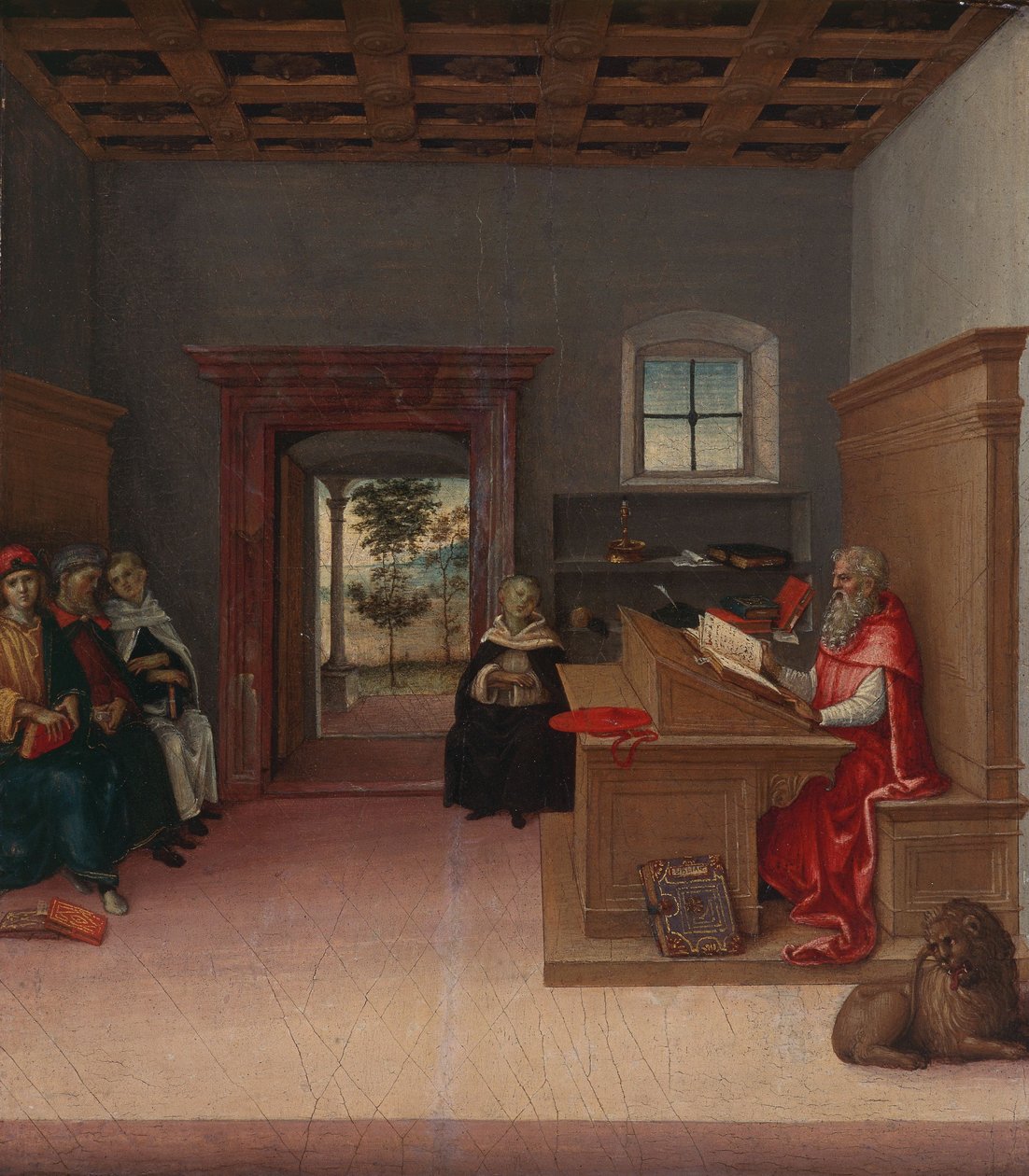 St. Jerome in the Study by Giovanni di Pietro (c.1450 1529)