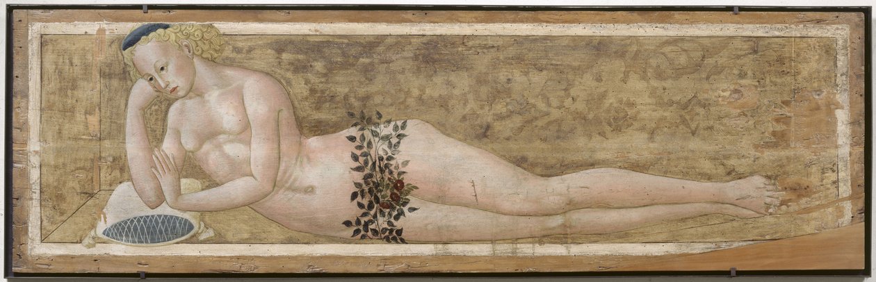 Reclining Young Man by Giovanni di Ser Giovanni,
