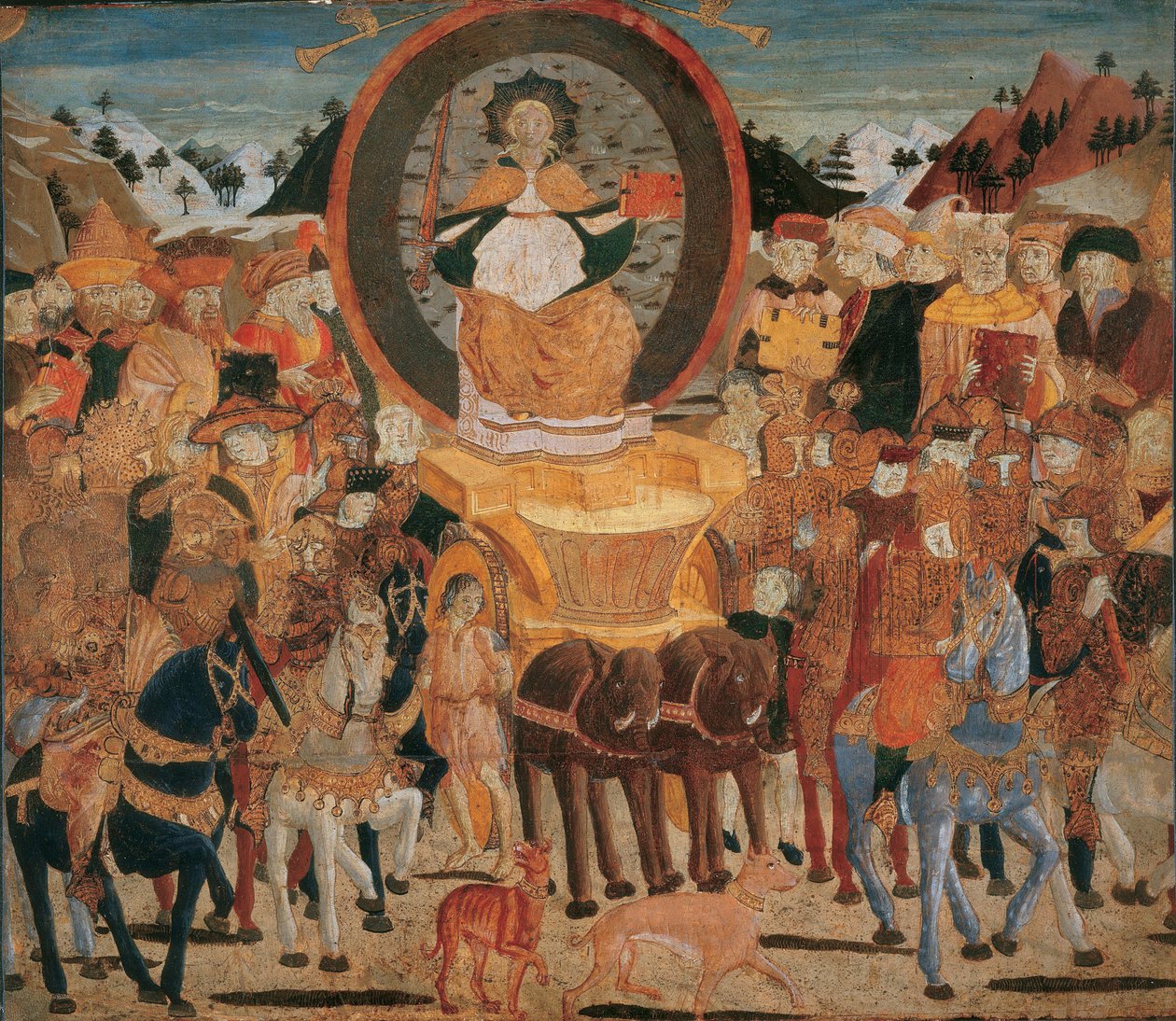 The Triumph of Fame by Giovanni di Ser Giovanni Scheggia