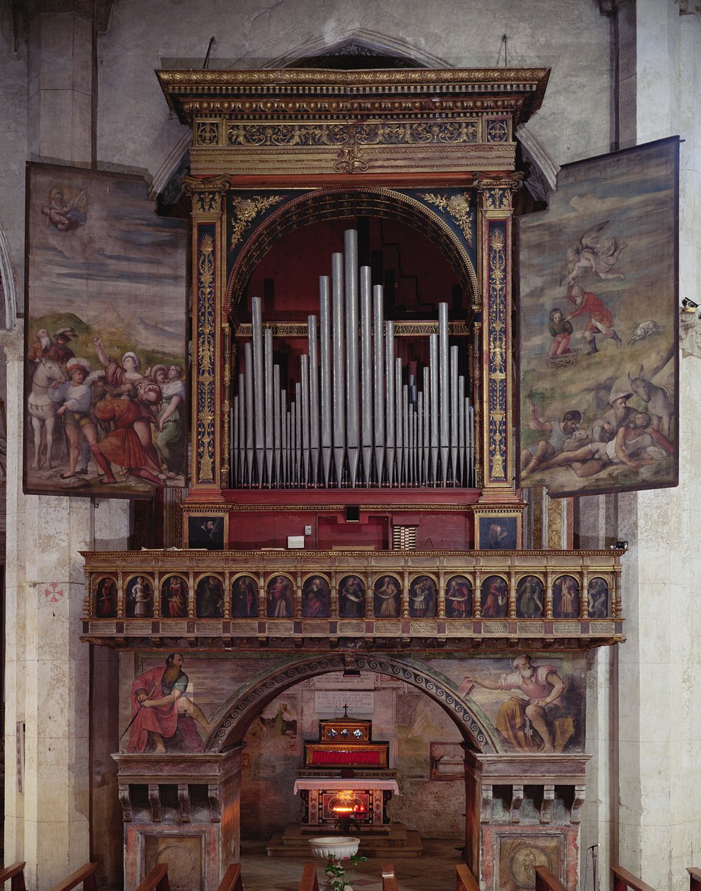 Organ of St. Andrea, 1525 by Girolamo di Romana