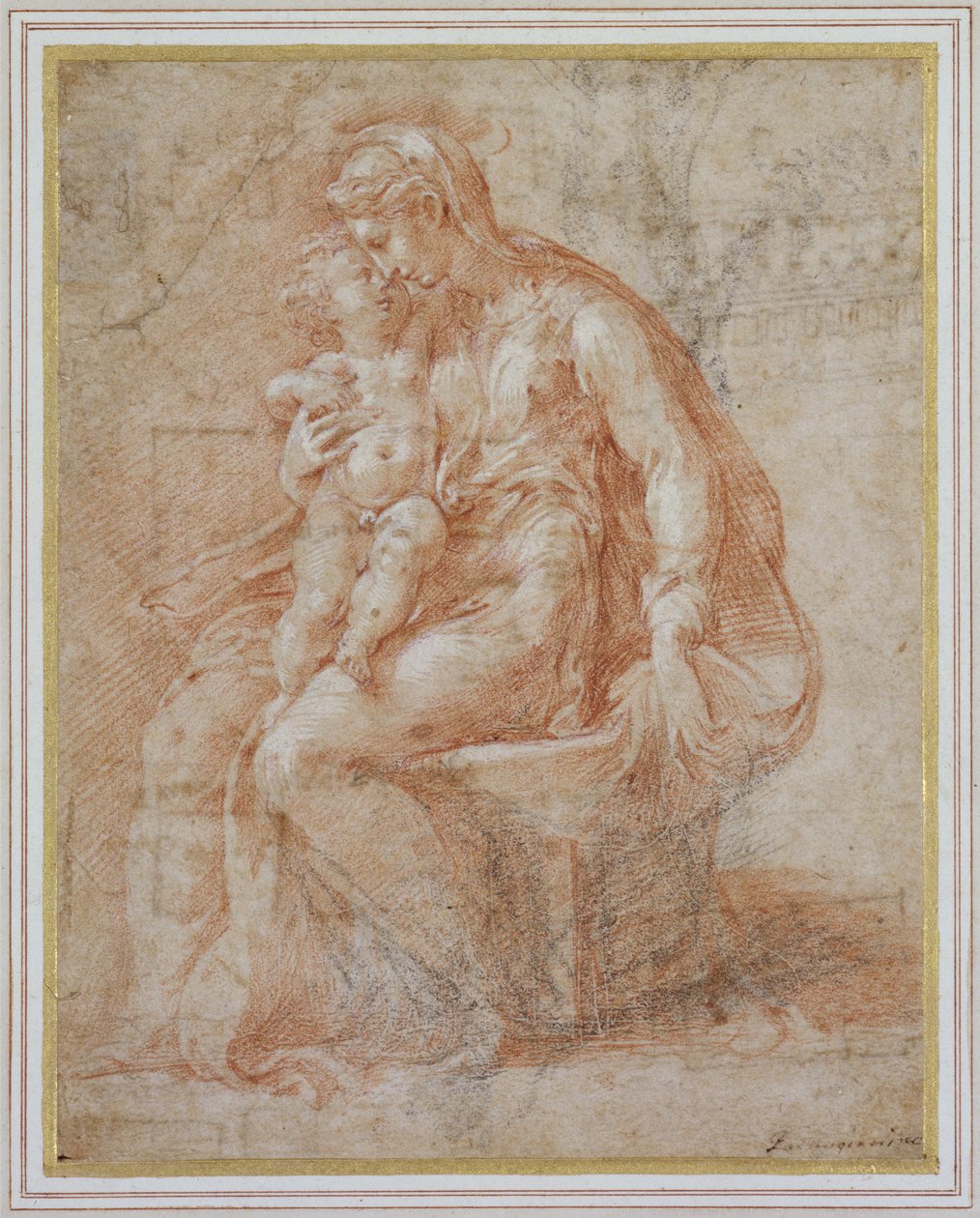 The Madonna and Child by Girolamo Mazzola Bedoli
