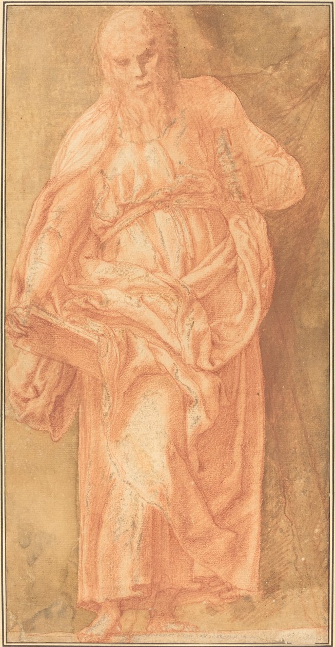 Saint Andrew by Girolamo Muziano