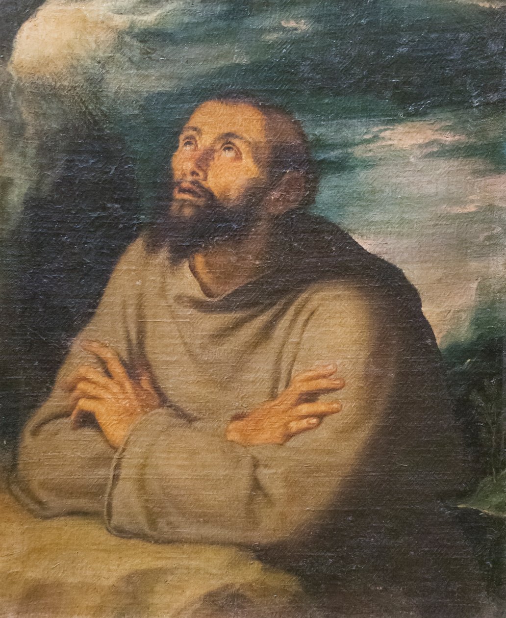 Saint Francis of Assisi by Girolamo Muziano