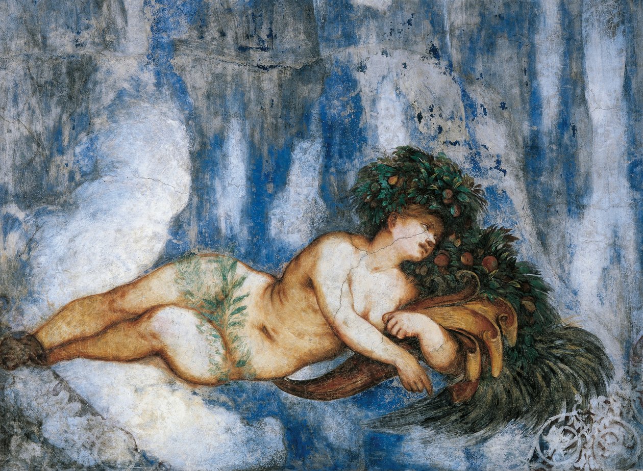 Allegory of Summer (detail) by Girolamo Romanino
