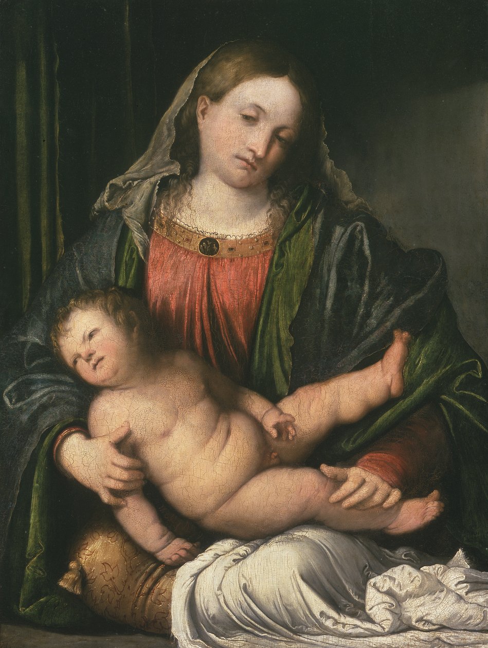 Madonna and Child by Girolamo Romanino