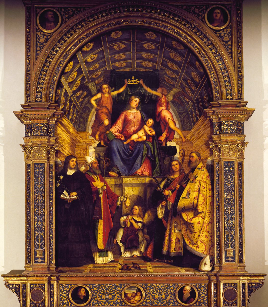 Madonna and Saints by Girolamo Romanino