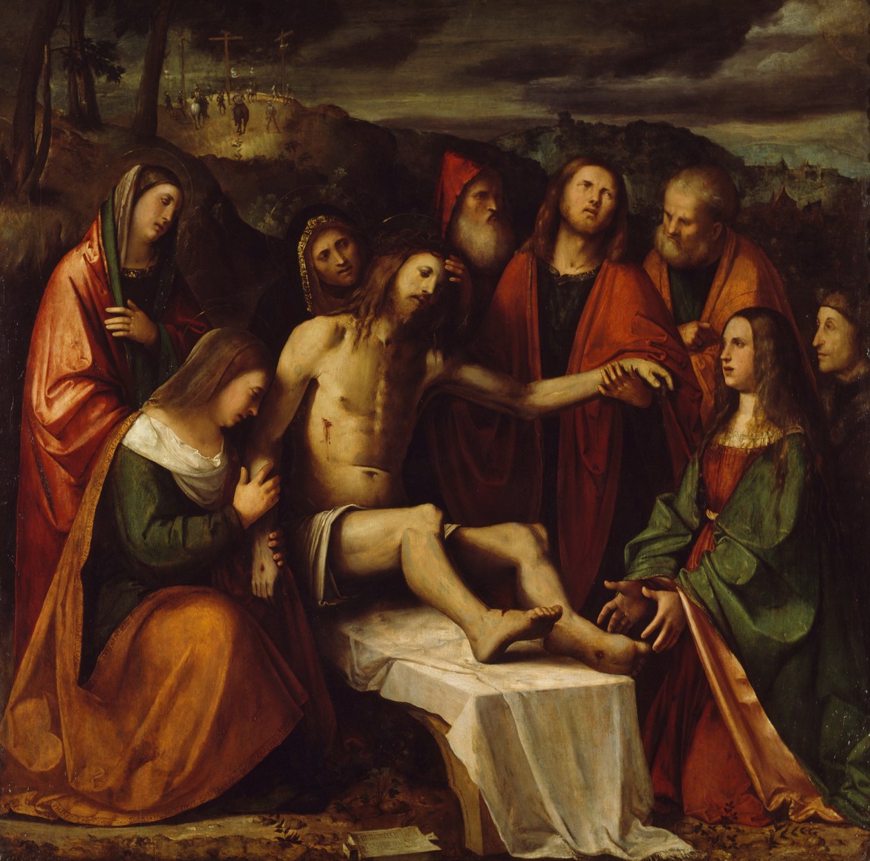 Pieta by Girolamo Romanino