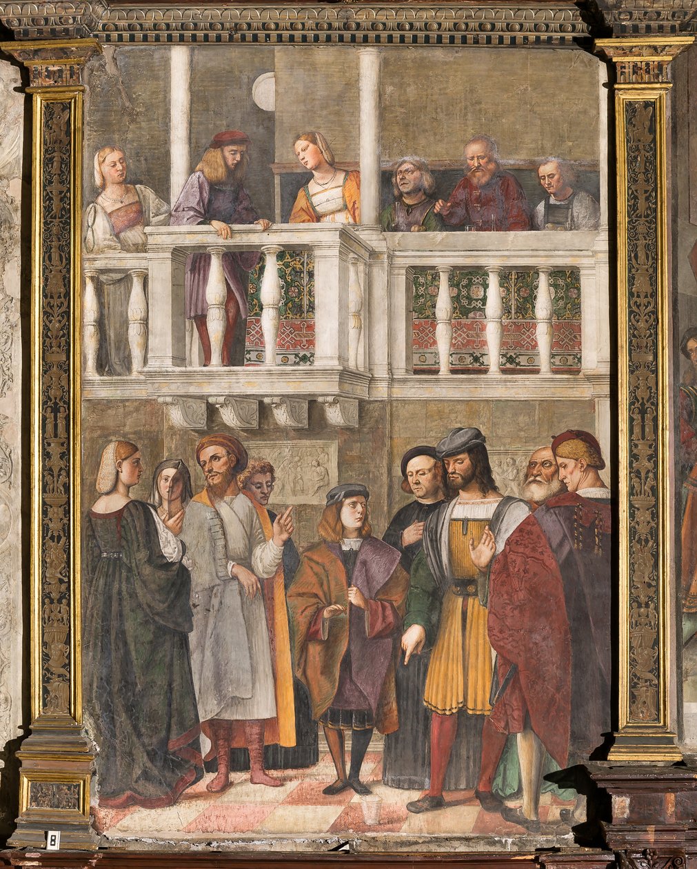 The Miracle of the Glass, School of the Saint, Basilica of St Anthony, Padua, Italy by Girolamo Tessari