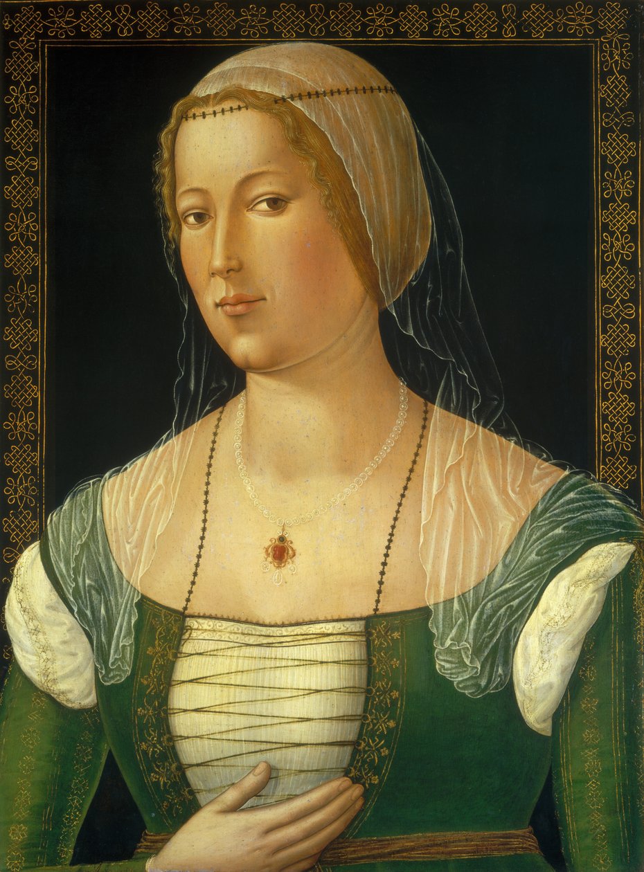 Portrait of a Young Woman, c. 1508 by Girolamo di Benvenuto