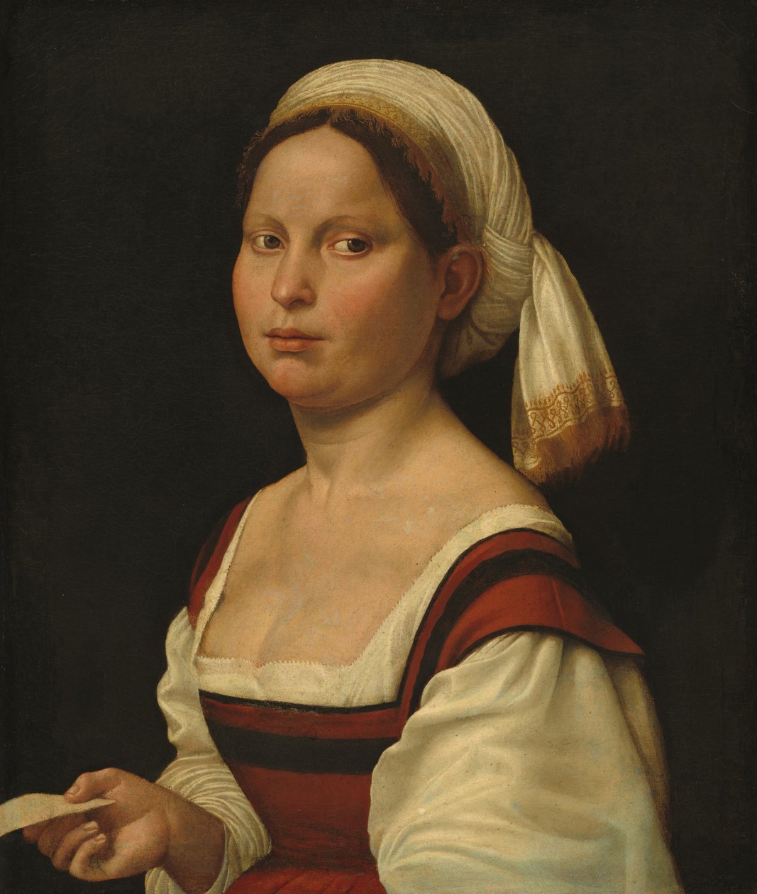 Portrait of a Young Woman by Giuliano Bugiardini
