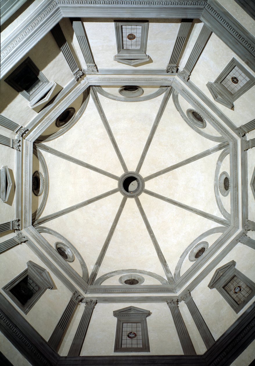 View of the Octagonal Sacristy Built on Project by Giuliano da Sangallo by Giuliano Giamberti da Sangallo