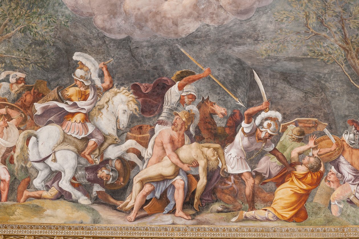 Ajax protecting Patroclus