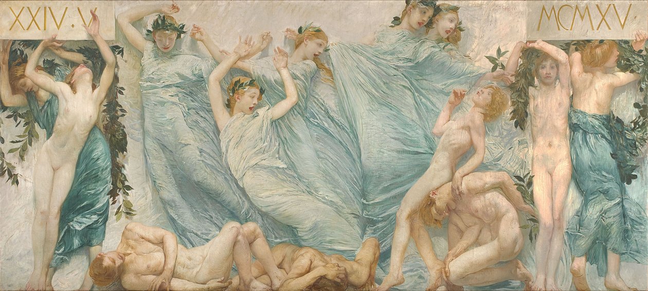 Awakening by Giulio Aristide Sartorio