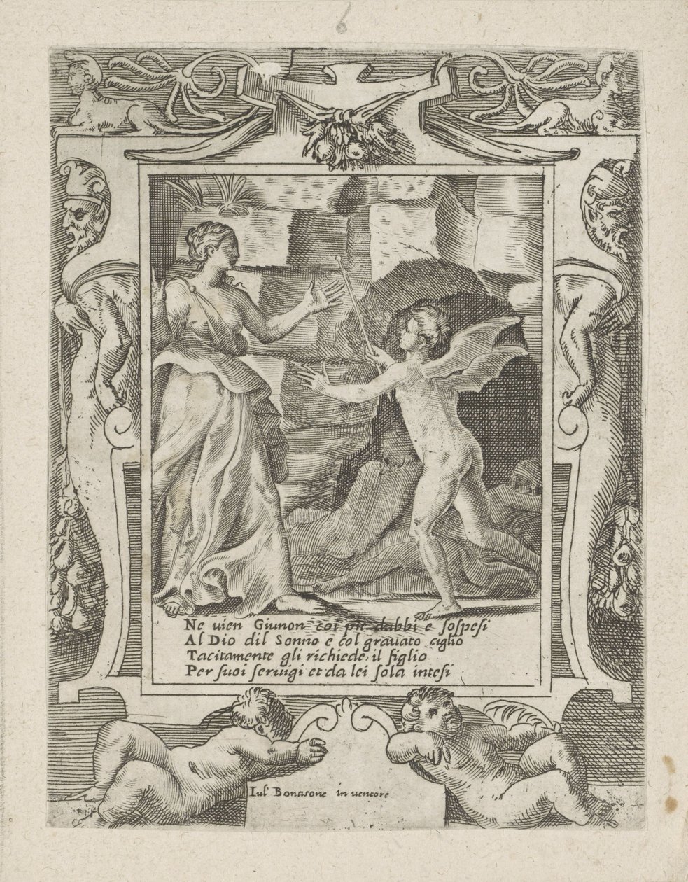Juno Commands Sleep to Descend on Jupiter (Love, Anger, and Jealousy of ...