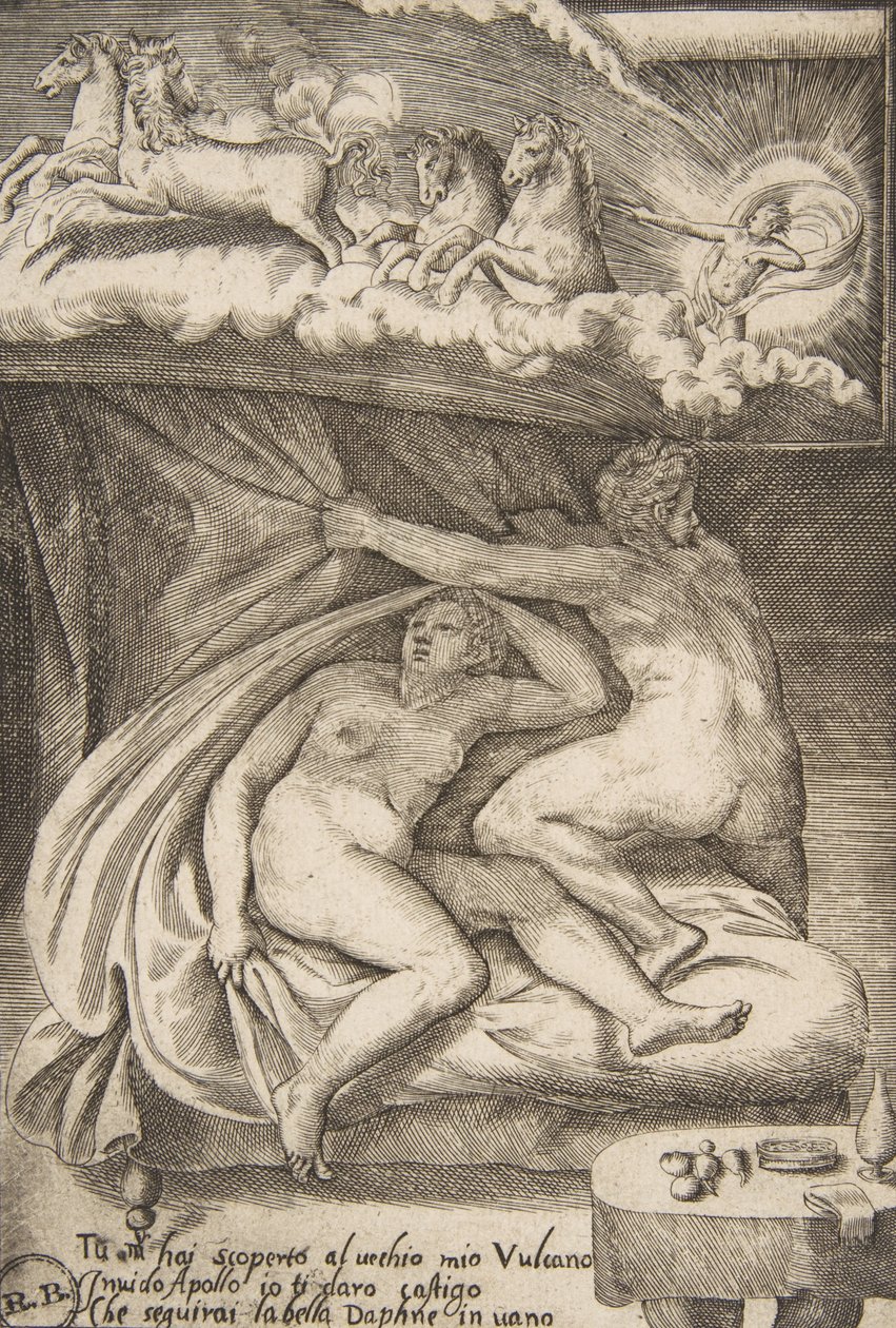 Venus and Mars discovered by Apollo, from 