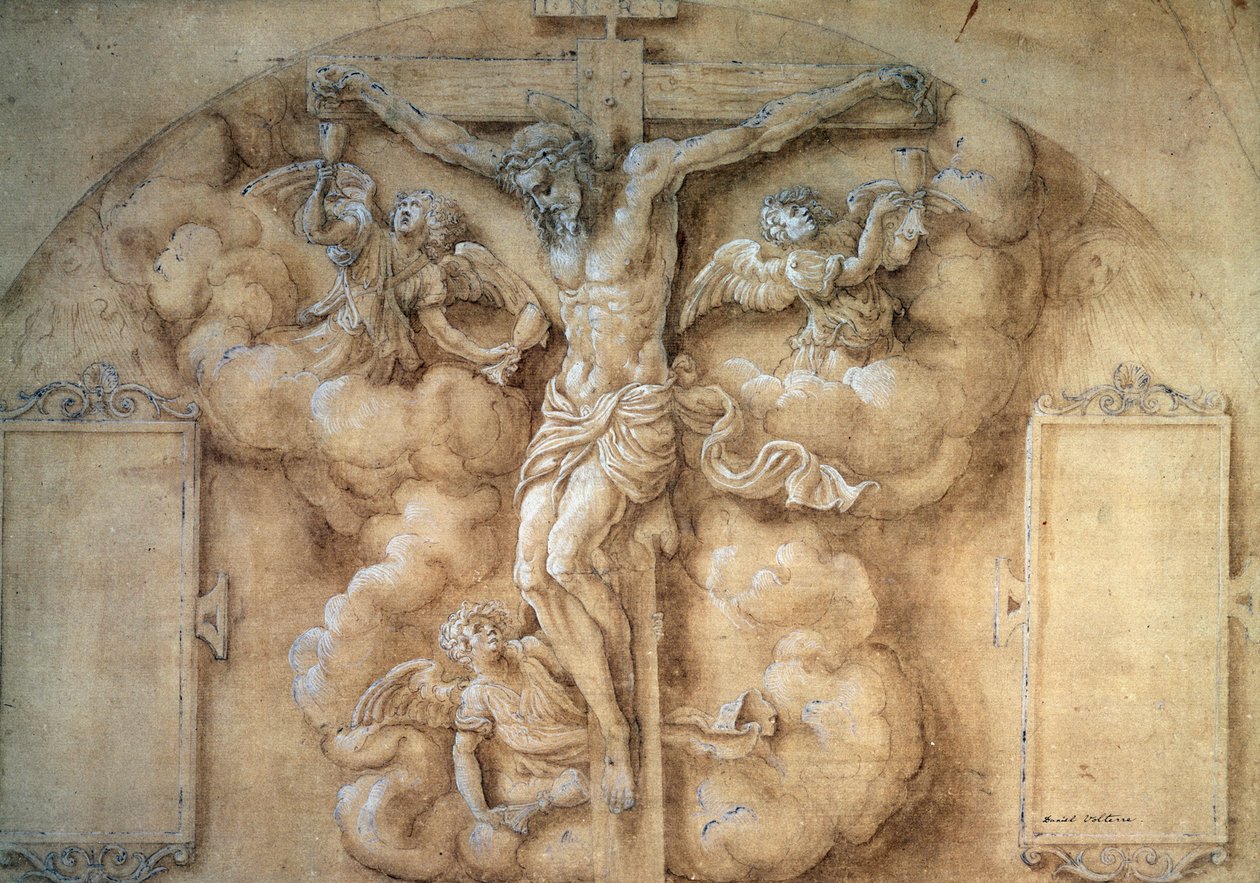 The Crucifixion, 1547 by Giulio Campi