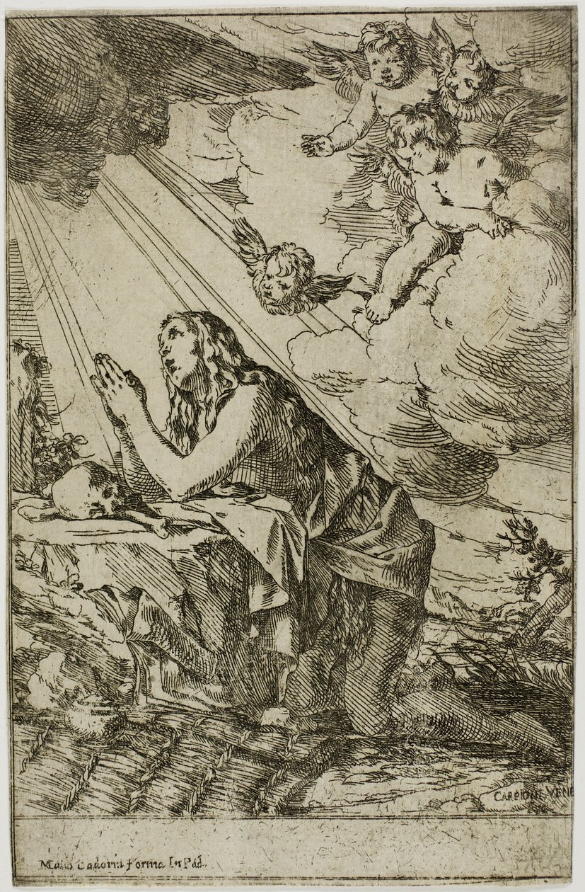The Magdalen by Giulio Carpioni